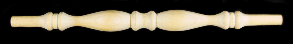 9" Birch Wood Furniture Spindle
